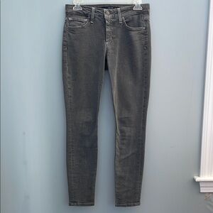 Joe’s Jeans Skinny Ankle Jeans, Gray, Size 26